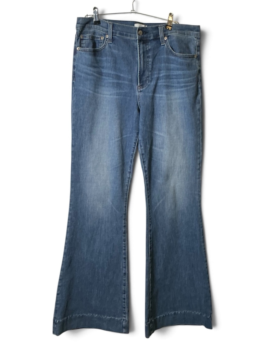 Women’s Pistola Medium Blue Flare Jeans Size 31